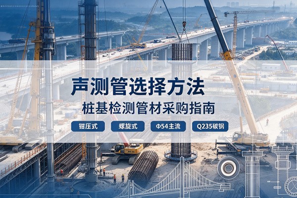 江孜声测管选型标准